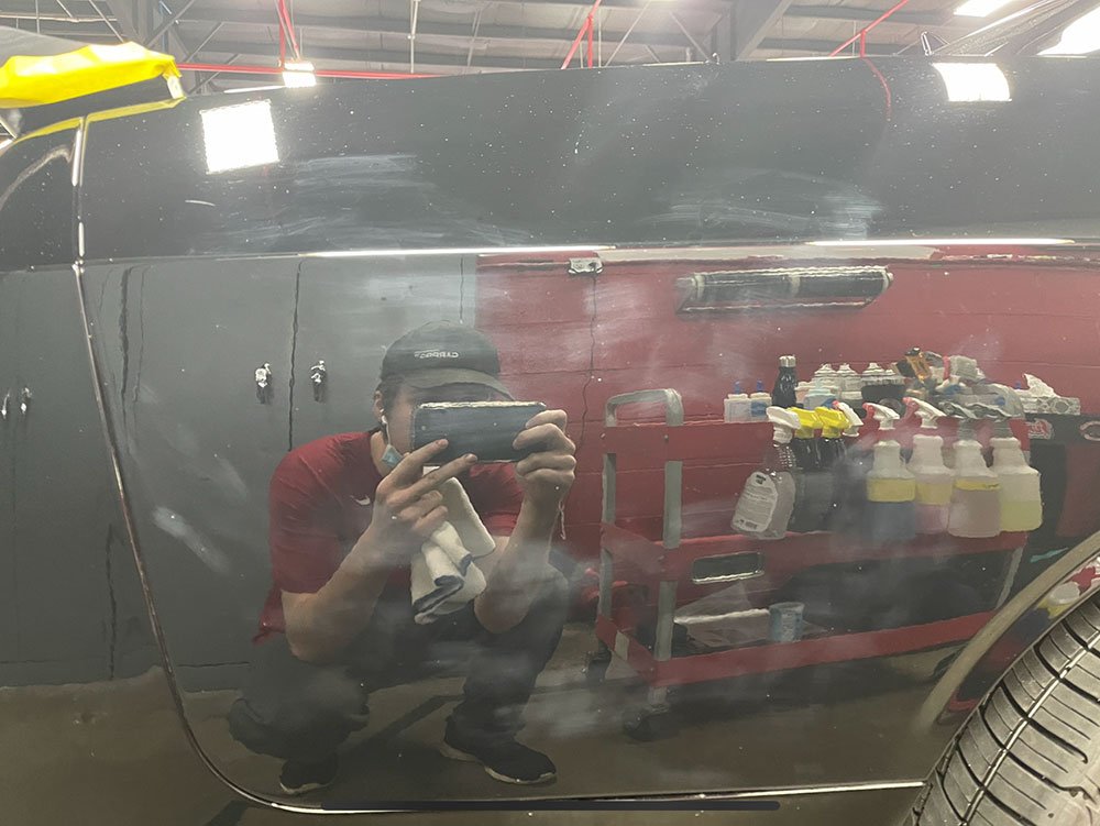 Hellcat Quarter Panel Before