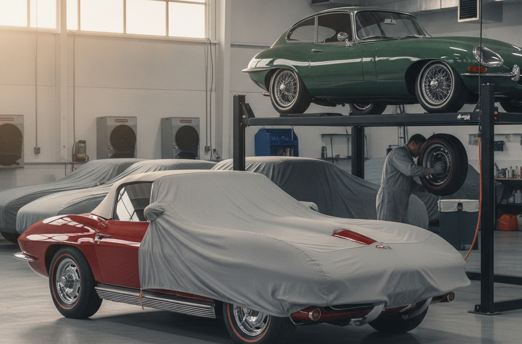 How Do You Prep a Classic Car for Long-Term Storage in Southfield and Birmingham Without Damaging the Paint?