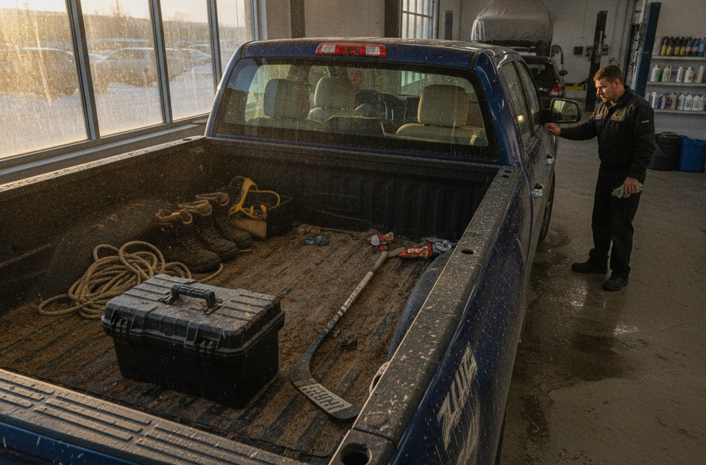 How Do You Protect a Truck or SUV’s Paint and Interior When You’re Actually Using It Every Day in Canton or Wayne?