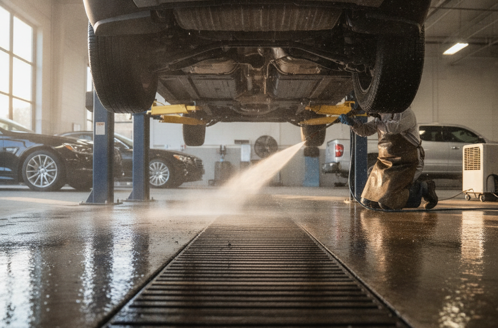 How Do You Remove Road Salt and Winter Grime From a Car’s Undercarriage in Livonia Without Causing More Damage?