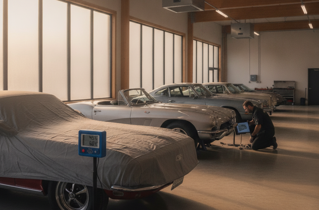 How Do You Store a Collector Car Over Winter in Novi or Farmington Hills Without Losing Track of Its Condition?